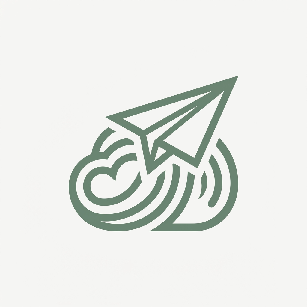 轻语机场 Logo